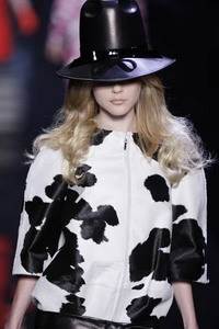 Christian Dior – Black and white pony skin jacket