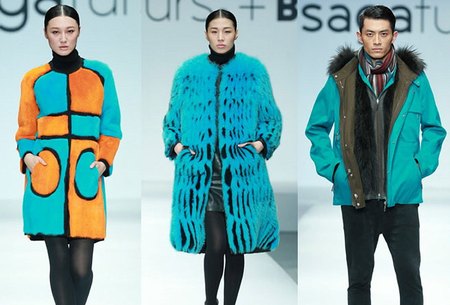 Saga Furs совместно с BIFTPARK представила в Пекине ошеломительную и инновационную коллекцию осень-зима 2015/2016