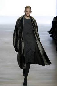 Calvin Klein - Sheared Muskrat coat